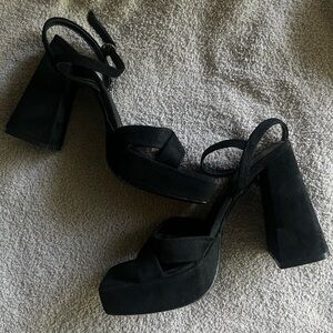 Zara Block Heels